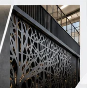 Ornamental Panel Panel Dekoratif