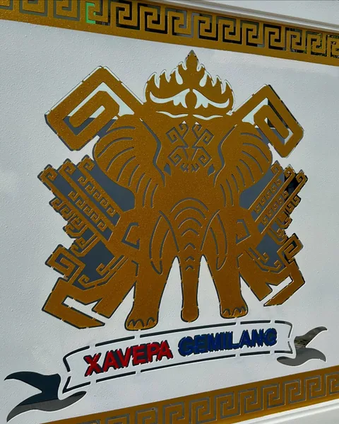 Pagar laser cutting Xaverius — dokumentasi foto pada profil King Laser Art